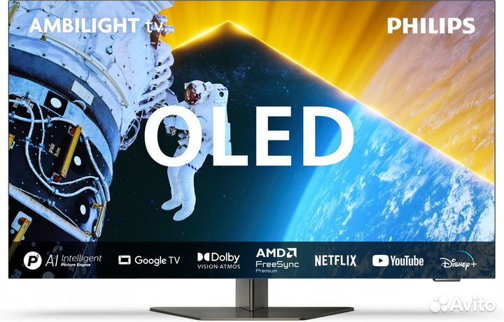 Новый телевизор Philips 65oled809 (2024) EU,черный