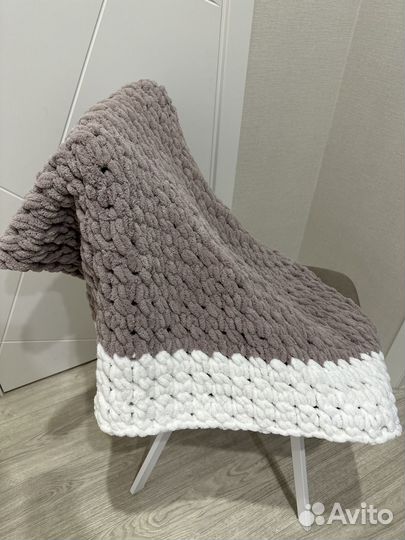 Плед детский плюшевый