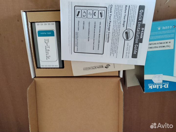 Adsl модем d-link dsl 200
