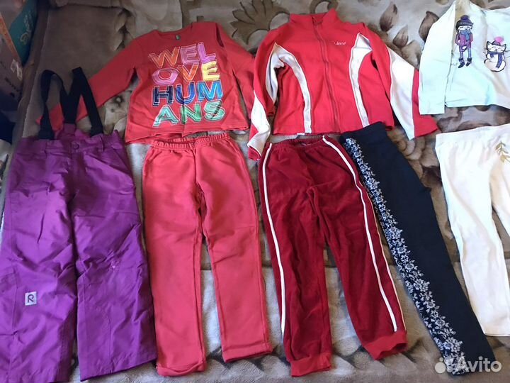 Вещи на девочку 128 см
