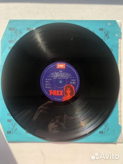 LP T. Rex - Tanx/ Rock 1973 T. REX Orig