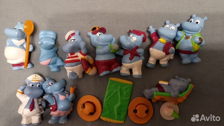 Бегемотики палубные киндер