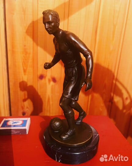 Статуэтка Футбол Футболист Игрок СССР 1967 г цска
