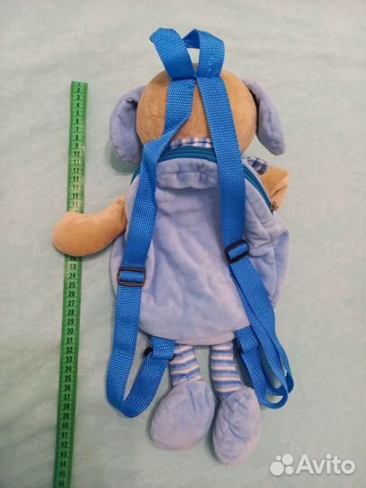 Рюкзак детский плюшевый Собачка