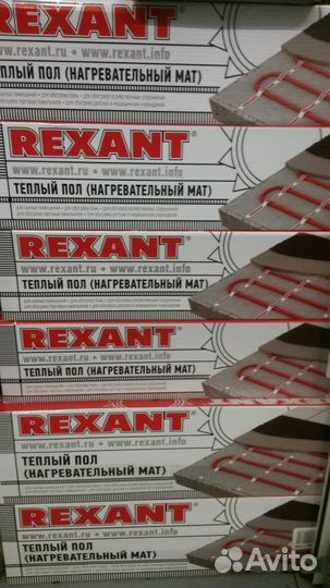 Нагревательные маты для пола Rexant