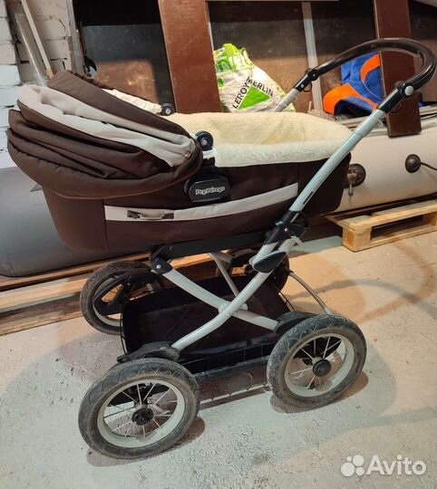 Коляска- танк, Peg Perego culla auto 2 в 1