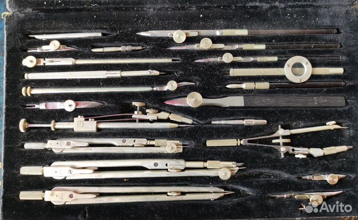 Готовальня Kern suisse.черчение. Швейцария