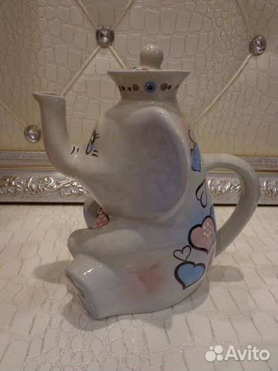 Чайник С Новым годом,Слонёнок,мини-чайник