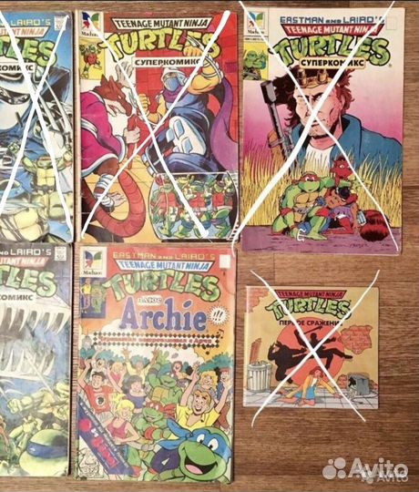 Комиксы Черепашки Ниндзя Teenage Mutant Ninja