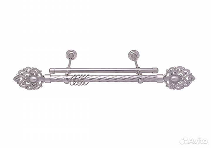 Карниз для штор металлический