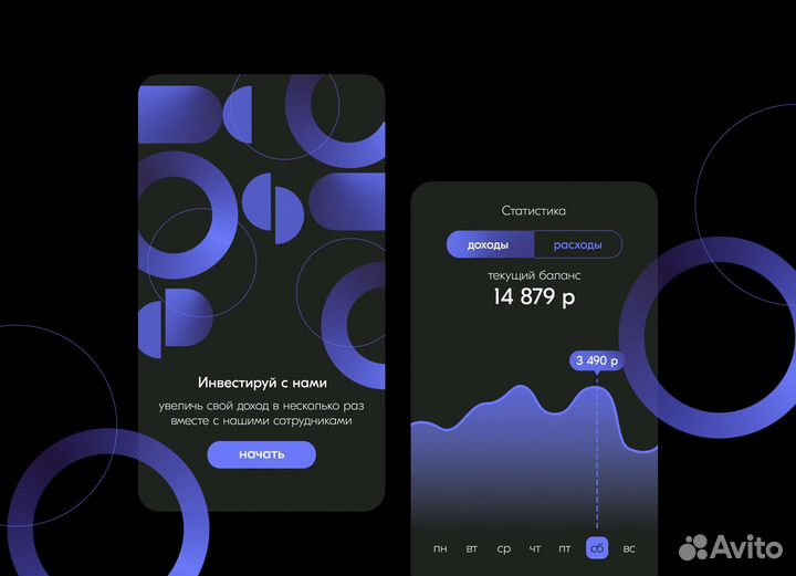 Дизайн сайта, лендинг, баннер