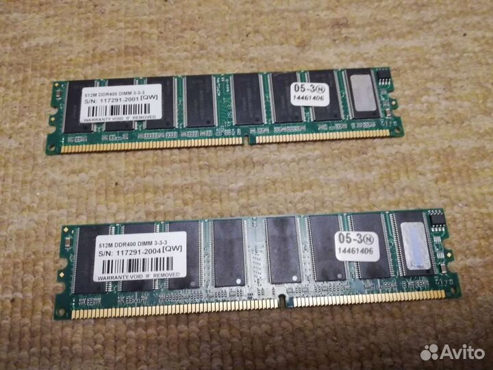 Оперативная память ddr400 ddr2 800