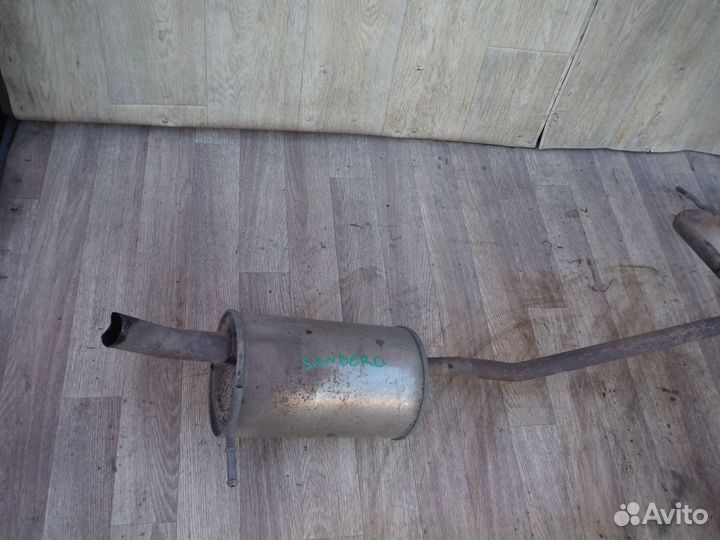 Глушитель renault Logan 2 Sandero 2 2017