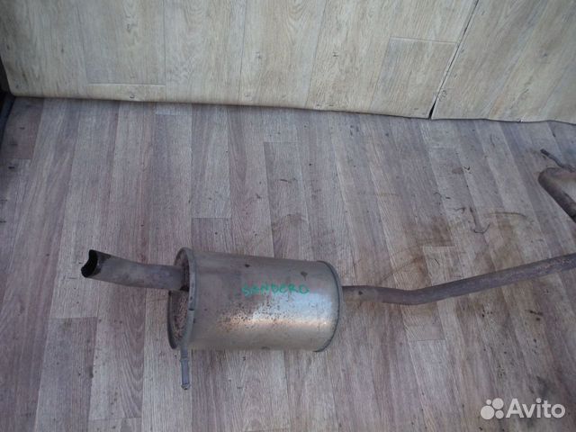 Глушитель renault Logan 2 Sandero 2 2017