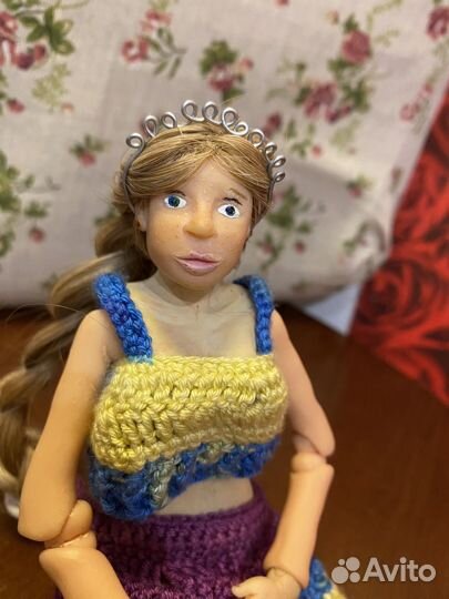 Шарнирная кукла Донна