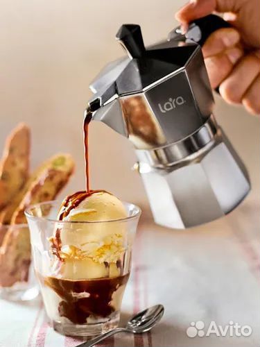 Римская кофеварка (гейзерная) 6 чашек