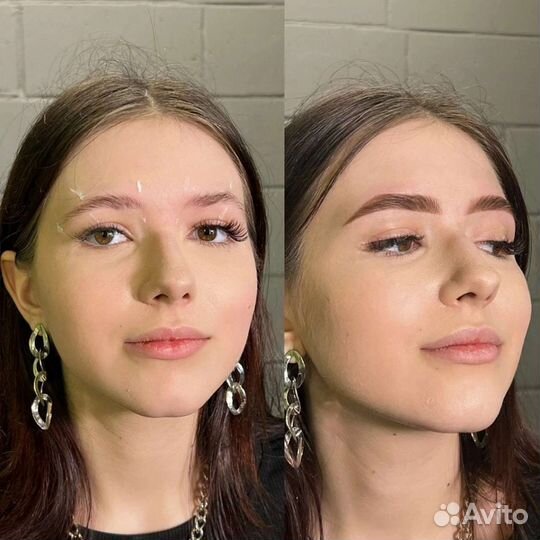 Окрашивание и ламинирование бровей