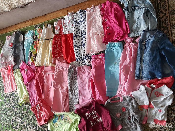 Вещи на девочку лето