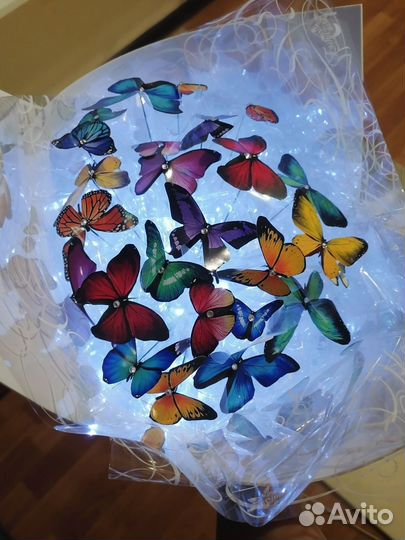 Букет из бабочек