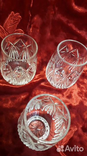 Хрустальные бокалы СССР