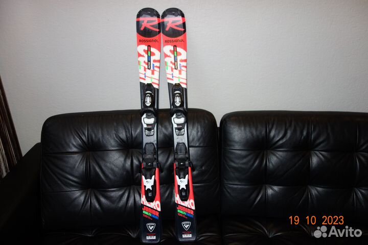 Горные лыжи детские Rossignol hero JR + KID 4 GW
