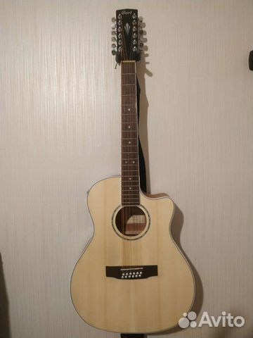 Электро-акустическая 12ти струнная гитара