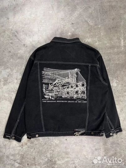 Джинсовая куртка Karl kani