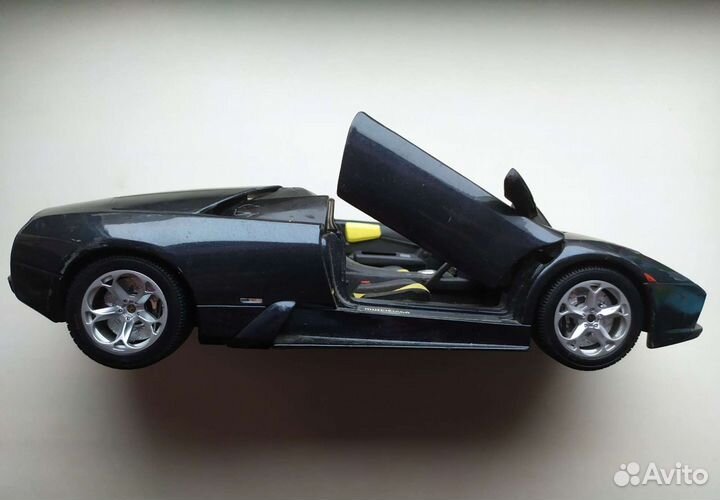 1:18 Maisto черный lamborghini murcielago Roadster