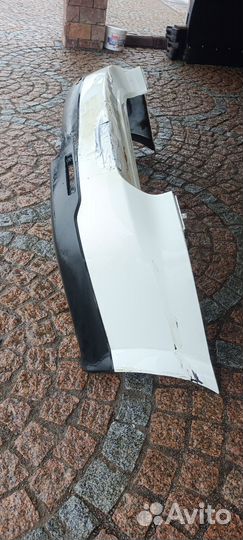 Задний бампер на ssangyong кайрон