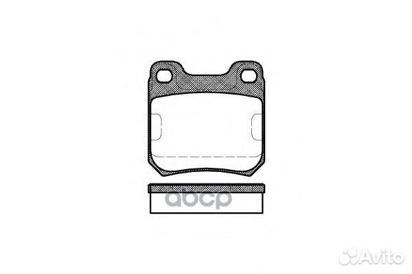 Колодки торм.дисковые 223900 Road house