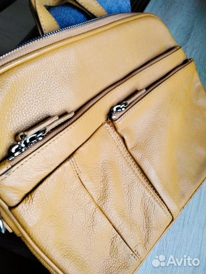 Сумка для документов натуральная кожа