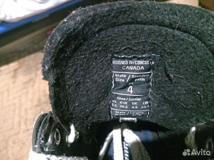 Коньки CCM р36,5