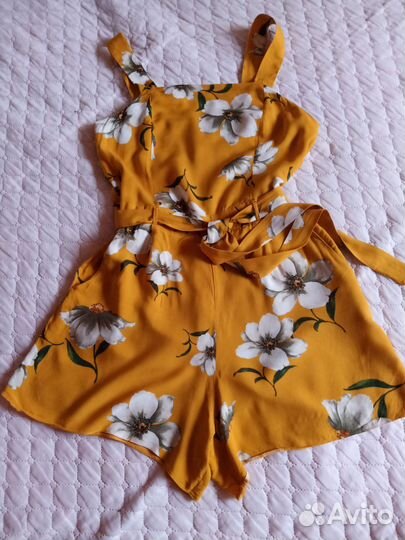 Комбинезон шорты 44-46 р- р вискоза