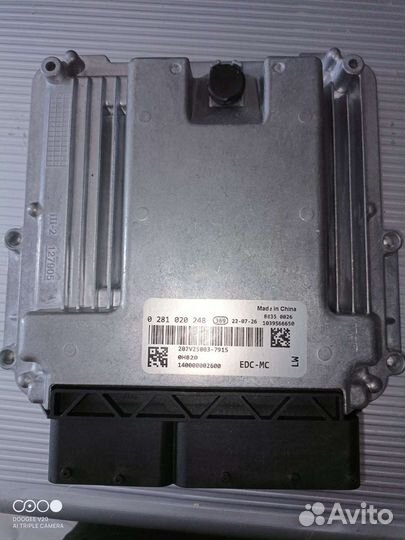 Блок управления двигателем howo sitrak