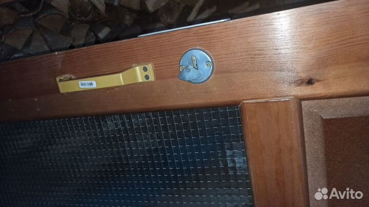 Дверь тамбурная с коробом