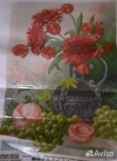 Рисунок на канве