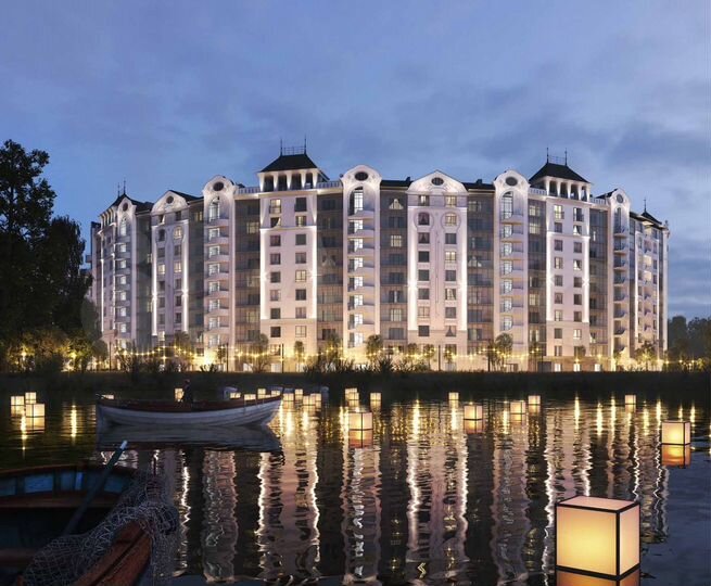 2-к. квартира, 62,4 м², 2/9 эт.