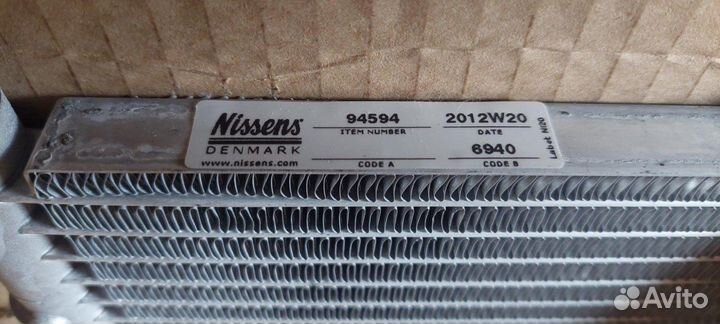 Радиатор кондиционера audi: A4