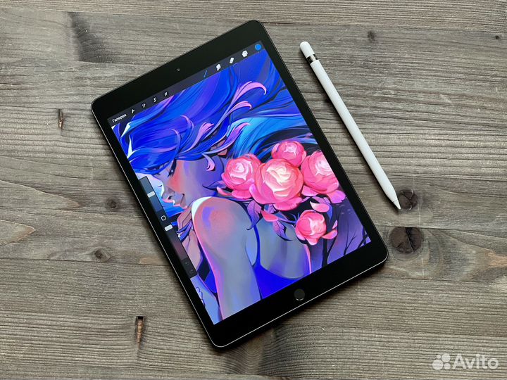 iPad 7 2019 + Pencil + Procreate Новый рст