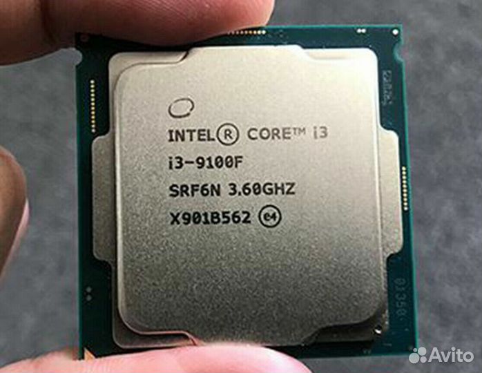 Процессор intel s1151v2 Core i3-9100F Coffee Lake