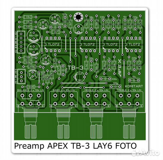 Темброблок Apex TB3