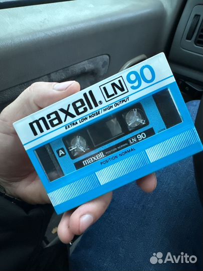 Аудиокассета maxell ln 90