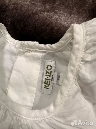 Платье из хлопка Kenzo оригинал