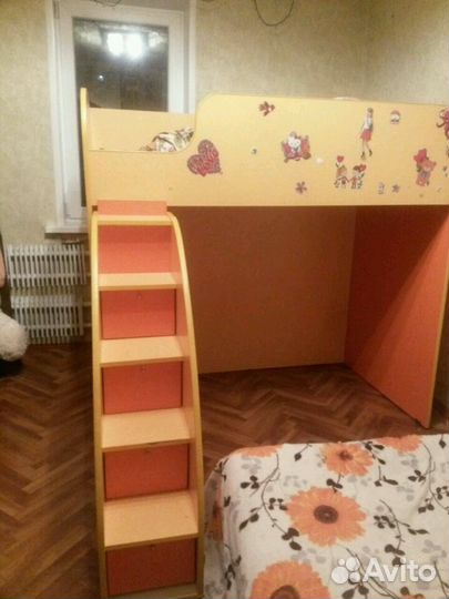 Кровать-чердак