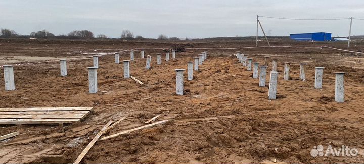 Сваи забивные железобетонные