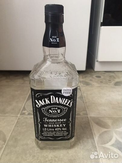 Бутылка Jacke Daniels