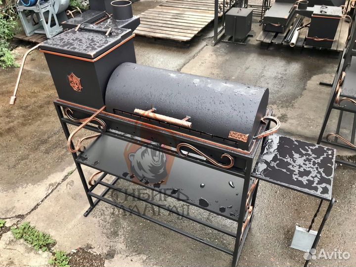 Мангал «Енисей» с отводом
