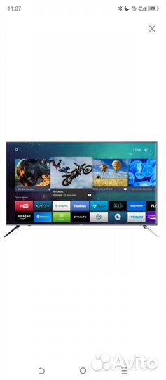 Телевизор SMART tv 50 дюймов. 4 К