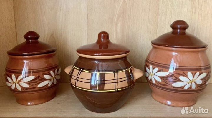 Горшок для запекания большой