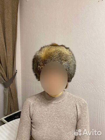 Шапка зимняя женская песцовая
